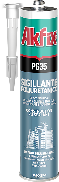 P635 Sigillante Poliuretanico Per Costruzioni