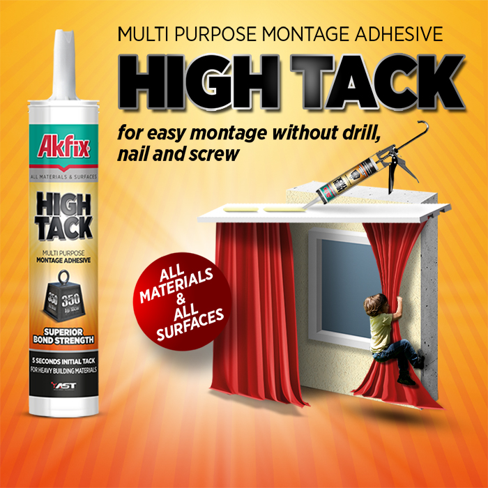 High Tack Curtain Rail Adhesive
